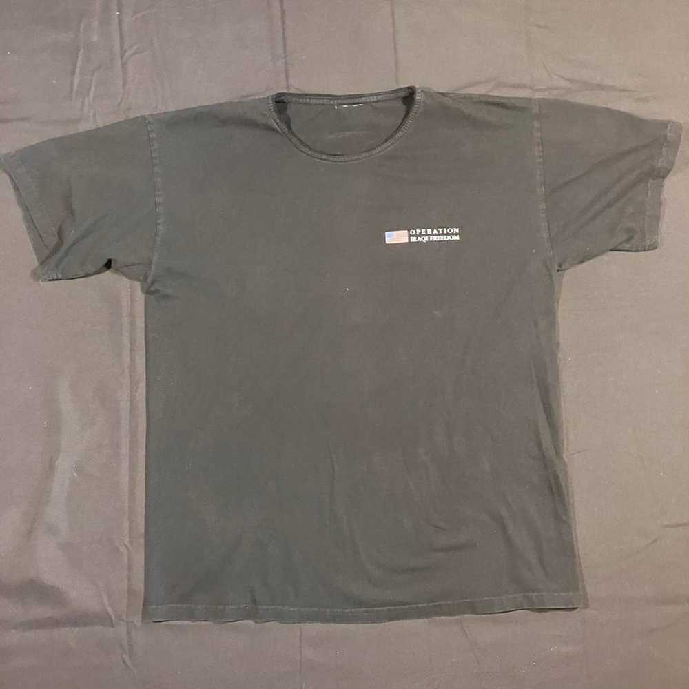 Vintage y2k Operation Iraqi Freedom Tee - image 1