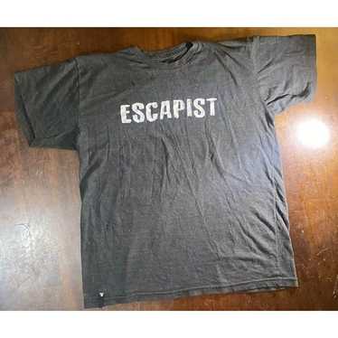 Vintage 2000’s Escapist Skateboards Spellout T-Sh… - image 1