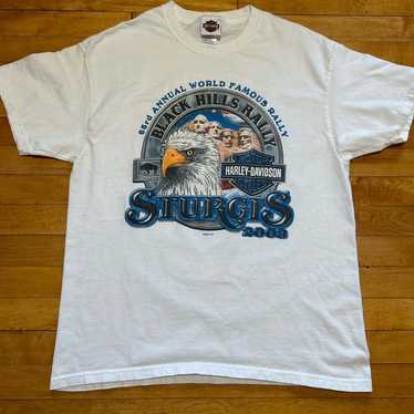 Vintage Harley Davidson Motorcycle Eagle T-Shirt