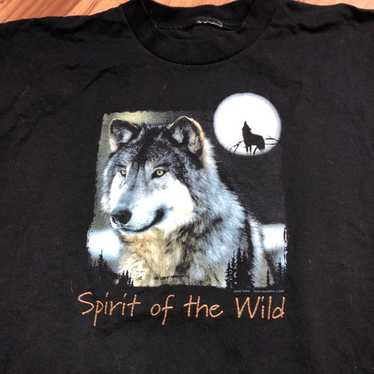 VTG Spirit Of The Wild Wolf Howling Moon