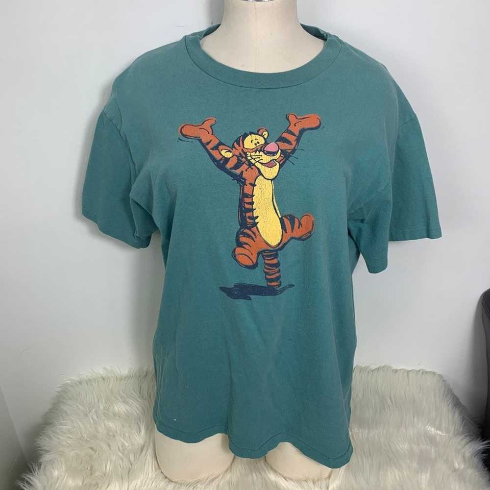 Vintage The Disney Store Tigger shirt L - image 1