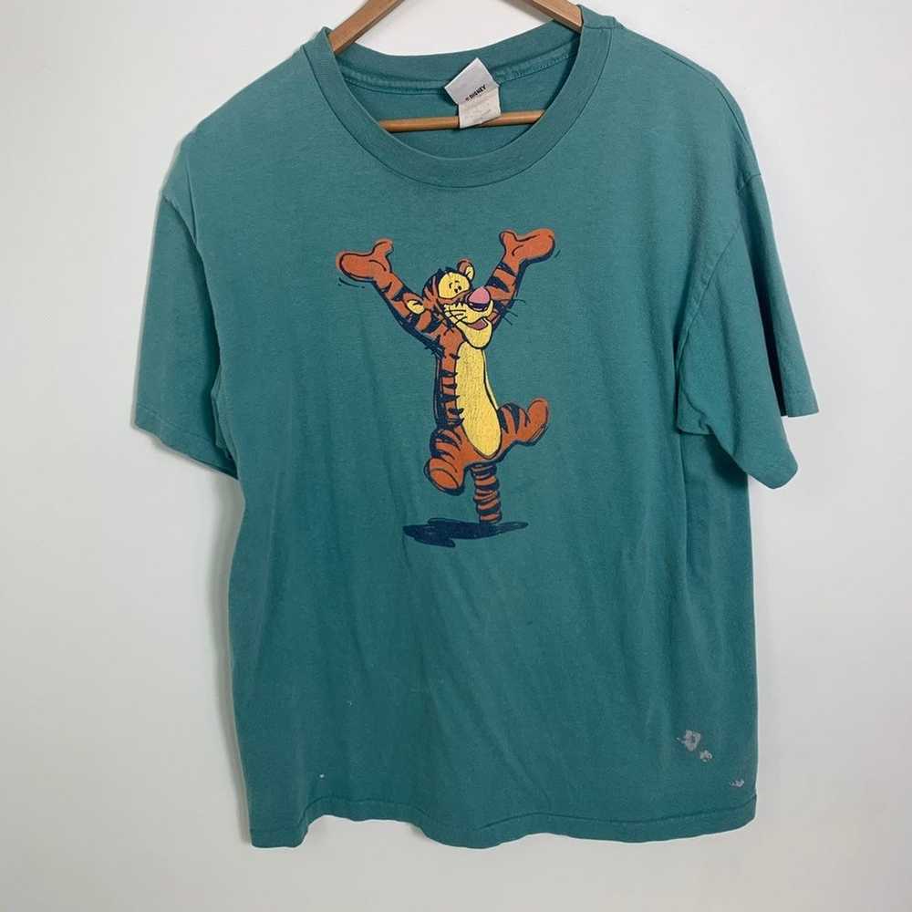 Vintage The Disney Store Tigger shirt L - image 7