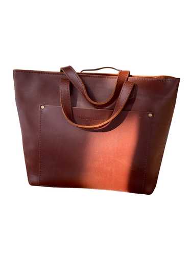 Portland Leather Medium Crossbody Tote