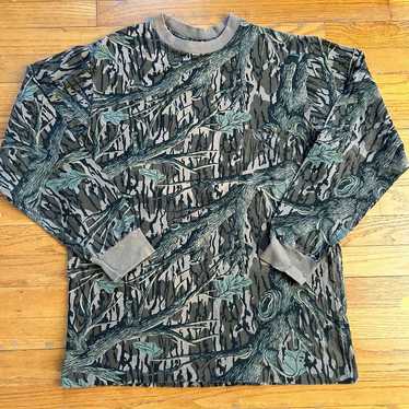 Vintage RealTree Camouflage Outdoors Long Sleeve T