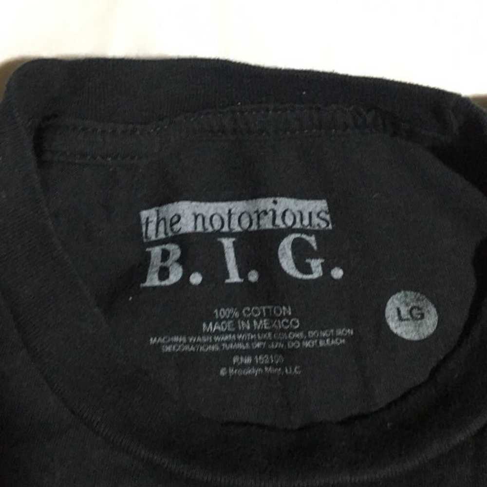 The Notorious BIG Promo Black T-Shirt Large - image 4