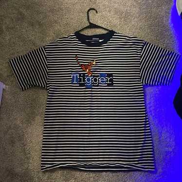 tigger disney vintage stripped Navy blue and white