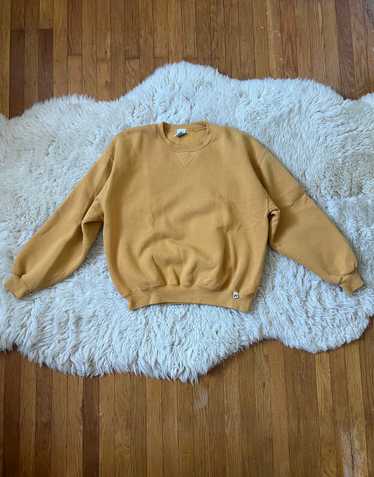 90’s ochre Russell sweatshirt