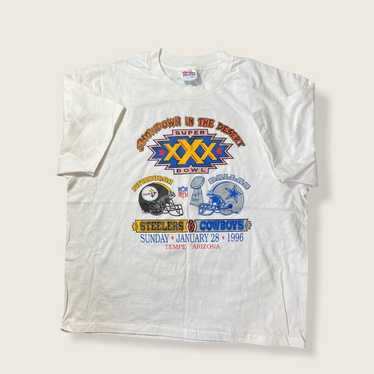 Vintage Single Stitch 1996 Superbowl XXX