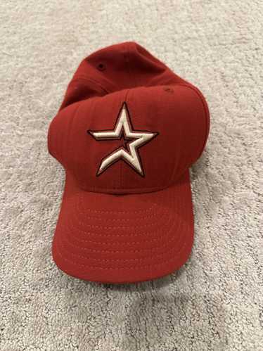 Authentic Red Houston Astros Vintage Hat - 2000s L