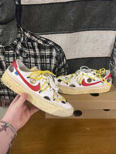 Nike Off White Nike Blazer Low University White/Re