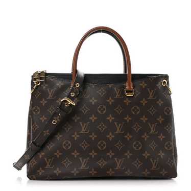 LOUIS VUITTON Monogram Pallas Black