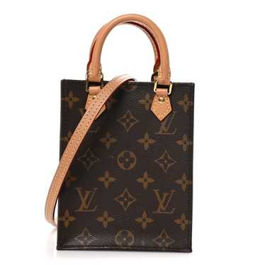 LOUIS VUITTON Monogram Petit Sac Plat