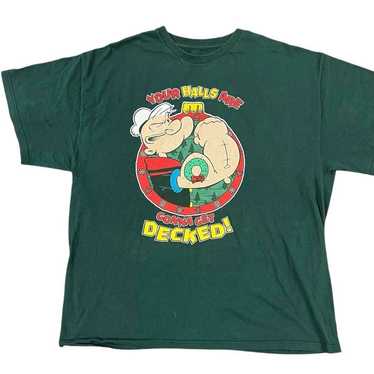 【1011GALLERY】 Micmic Popeye T-Shirts - Gray Popeye the Sailor Man Audiophile Music DJ Heather Gray T