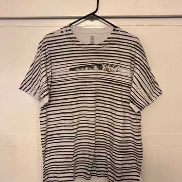 Vintage Shirt Black/White Striped