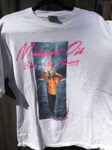 Midnight oil tour t-shirt - Gem