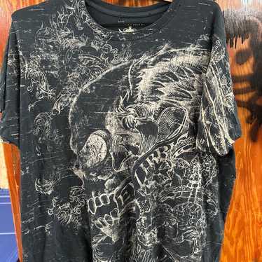 Vintage y2k skull print - Gem