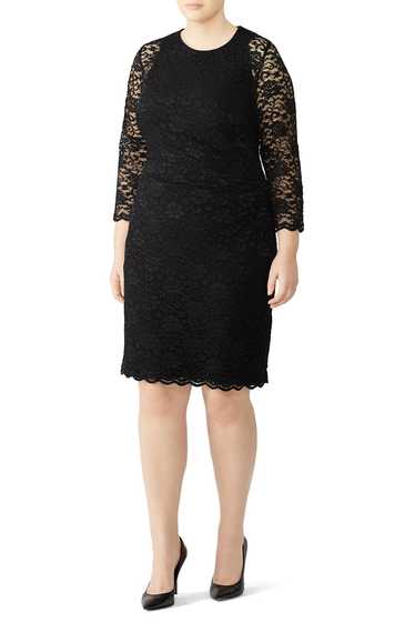 Lauren Ralph Lauren Black Dexter Lace Dress