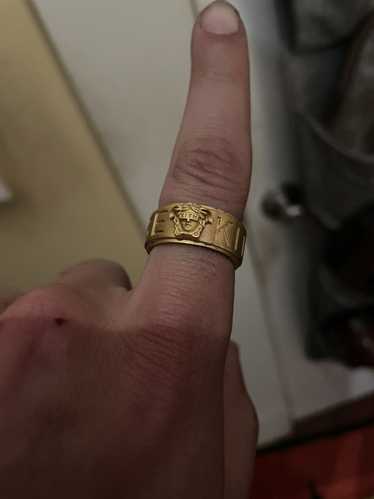 Gianni versace medusa ring Gem