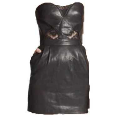 The Kooples Leather mini dress