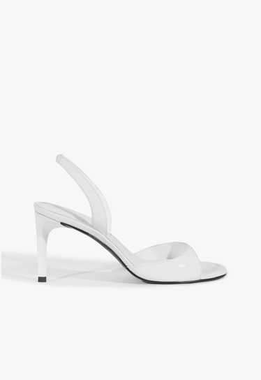 SCHUTZ Scarlett Sling Mid Patent Leather Sandal