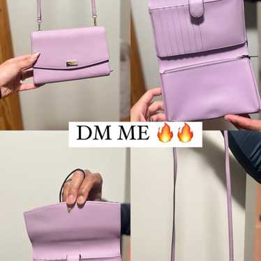 Kate Spade Lilac Crossbody Wallet