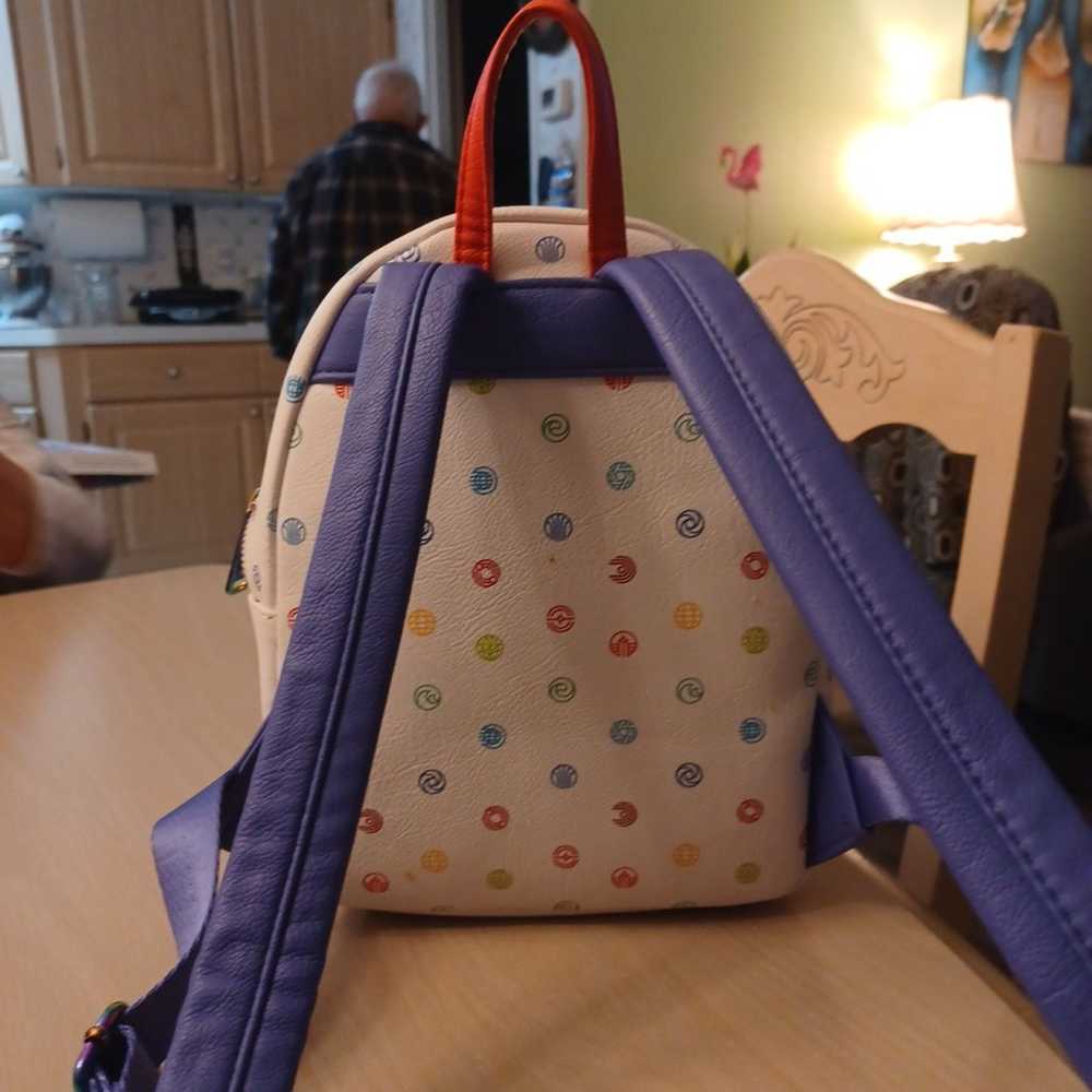 Loungefly Epcot 40 Disney Parks Mini Backpack Lou… - image 2