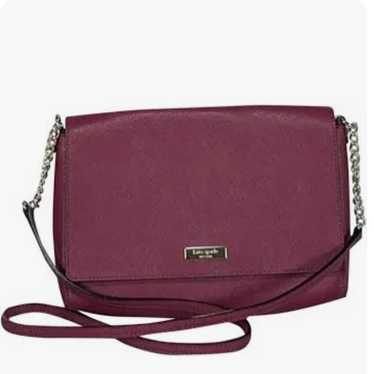 Kate Spade crossbody burgundy leather ❤️