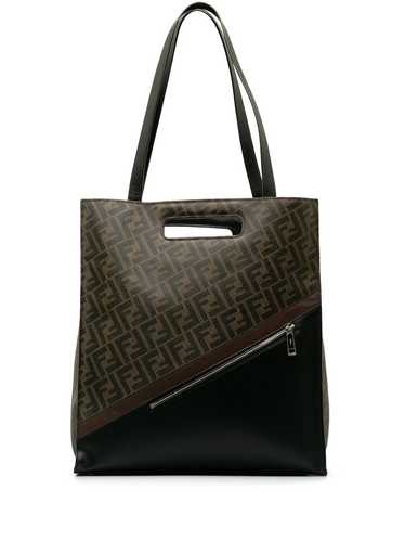 Fendi Pre-Owned 2010-2023 1974 Zucca tote bag - Bl