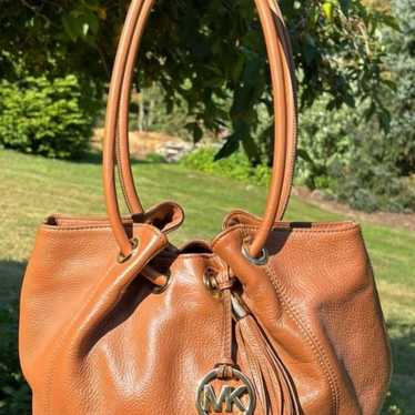 Michael Kors Hobo Bag Leather  Tan