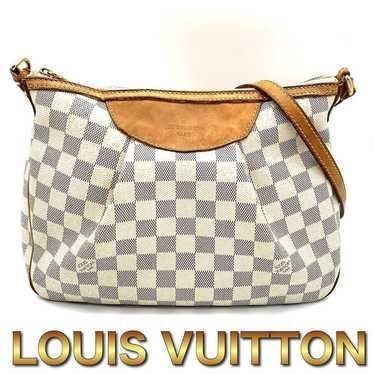 Beautiful condition! Louis Vuitton Damier Azur Sir