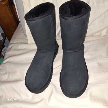 UGG Classic black boots.