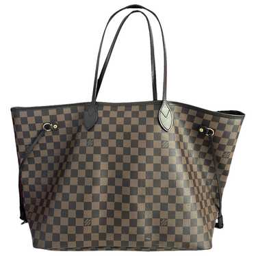 Louis Vuitton Neverfull leather tote