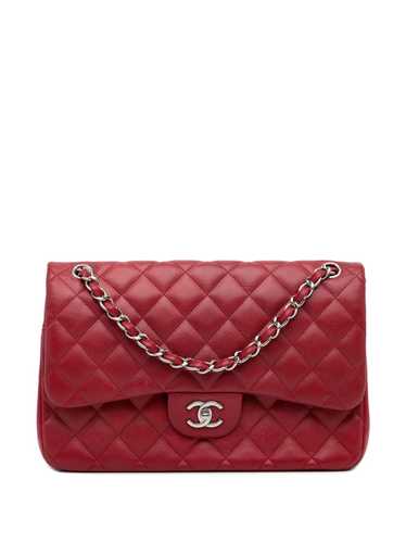 CHANEL Pre-Owned 2010-2011 jumbo Double Flap shoul