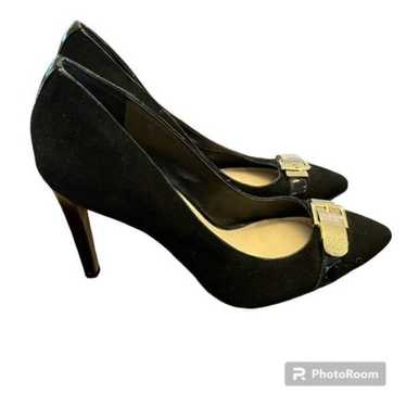 Vince Camuto Daliahx Women's Suede Heels Black Siz