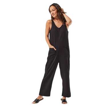 PACT Organic Cotton All Ease Jumpsuit - Black - La