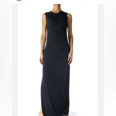 Athleta Navy Maxi Dress size Medium