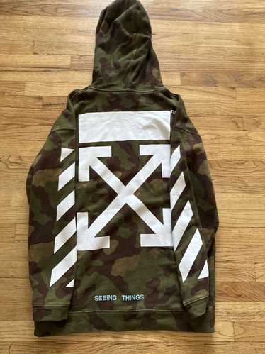 Off-White Off white Hoodie camo vintage