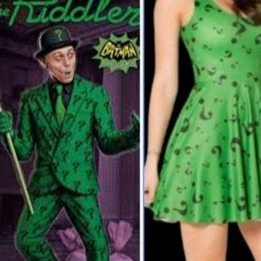 Blackmilk Riddler Skater Dress Batman DC Comics