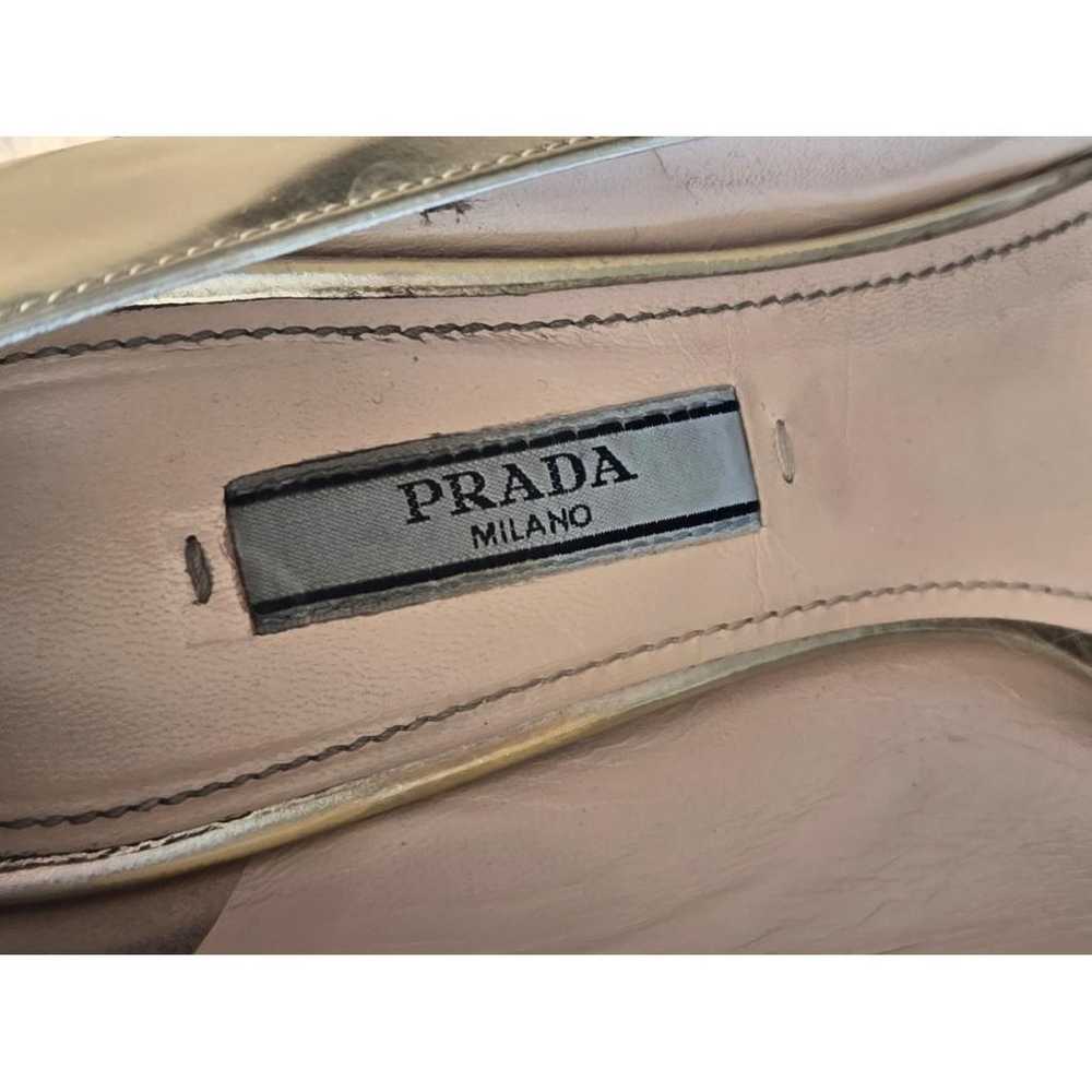 Prada Leather heels - image 3