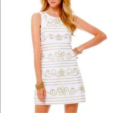 Lilly Pulitzer Lennox Shift Dress "Icing On The Ca