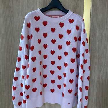 Kate Spade heart-patterned knitwear