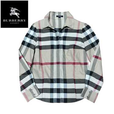 BURBERRY LONDON Mega Check Nova Check Pattern Shir