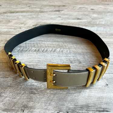 Vintage escada buckle leather - Gem