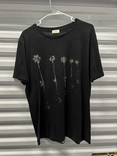 Saint Laurent Paris Saint Laurent palm tree distre