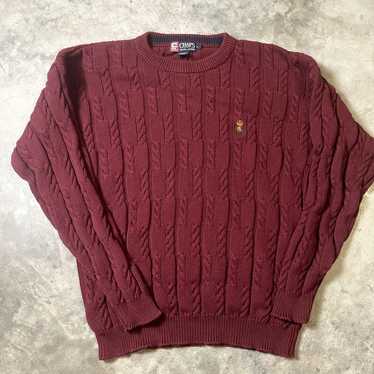 Chaps Vintage Chaps Ralph Lauren CRL Cable Knit Re