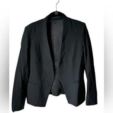 Theory Women’s Black collarless blazer size 8