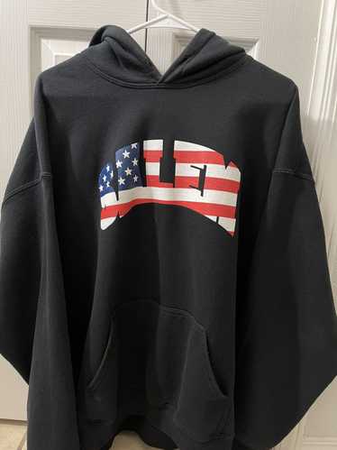 S4LEM S4LEM AMERICAN FLAG BLACK HOODIE