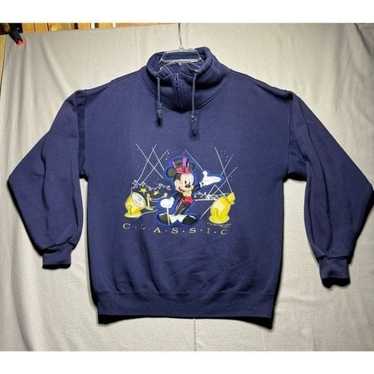 Vintage Genius Disney Mickey Mouse Sweatshirt pul… - image 1