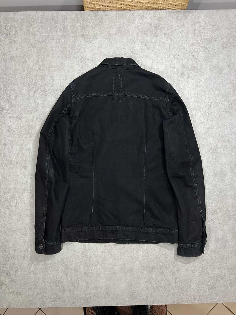 Olmar & Mirta × Rick Owens Denim Jacket waxed Rick Owens