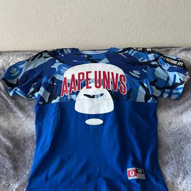 Bape blue camo t - Gem